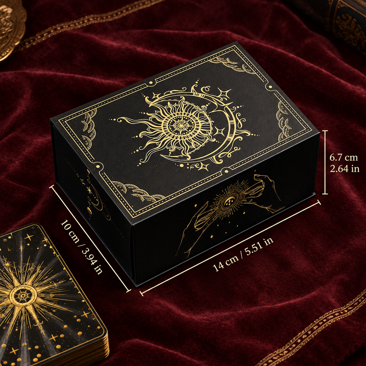 Celestial Tarot Storage Box – For Your Personal Tarot Space