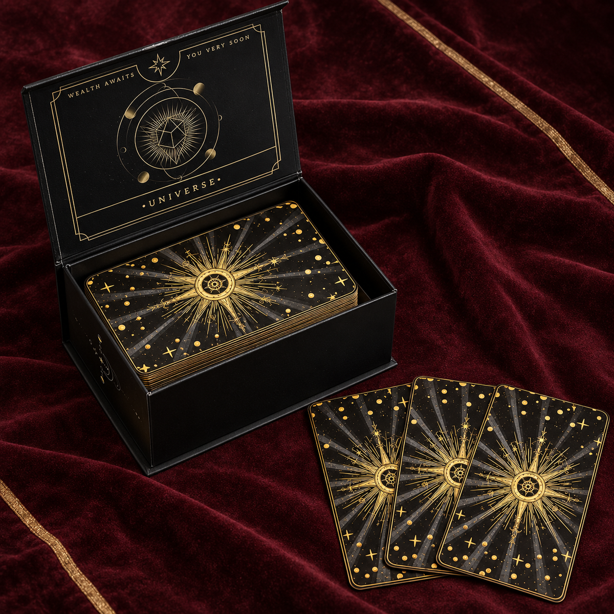 Celestial Tarot Storage Box – For Your Personal Tarot Space