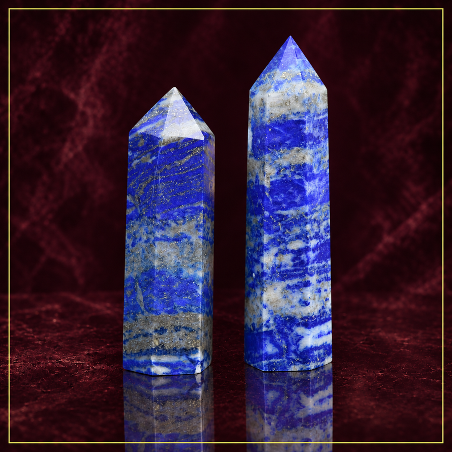 Lapis Lazuli Tower — Wisdom and Energy Amplification
