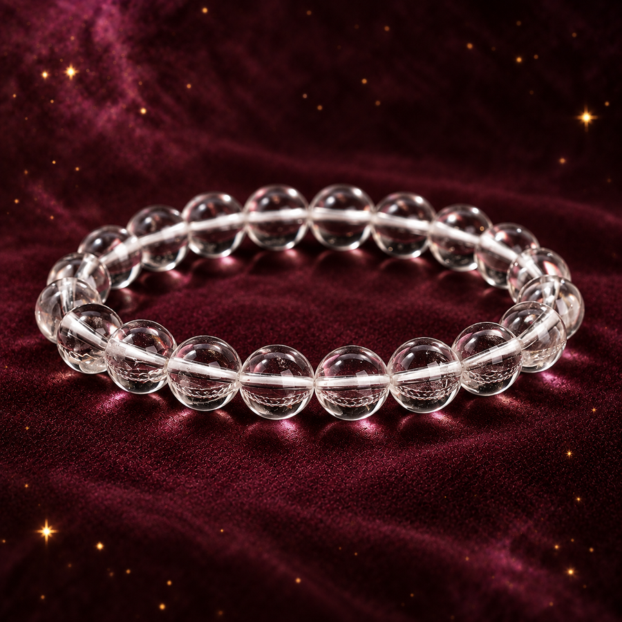 Natural Clear Quartz Bracelet — Clarity and Balance