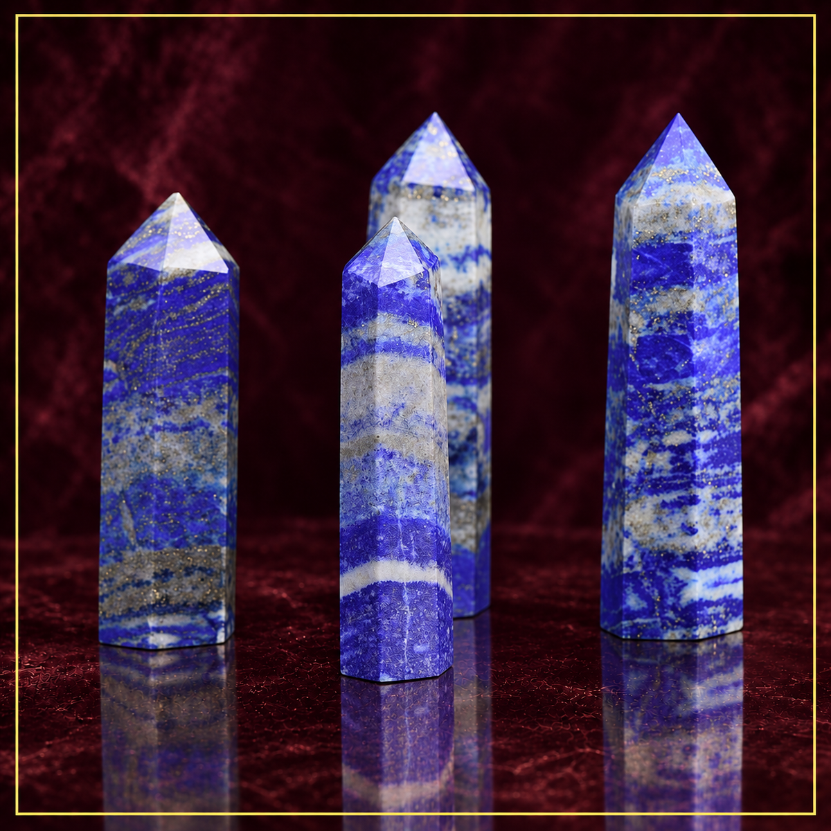 Lapis Lazuli Tower — Wisdom and Energy Amplification