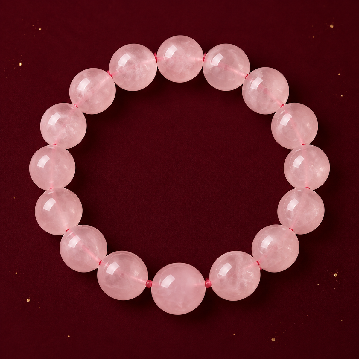 Natural Rose Quartz Bracelet — Love and Self-Compassion