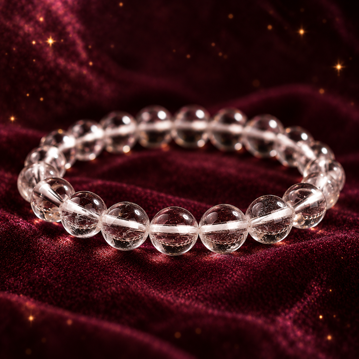 Natural Clear Quartz Bracelet — Clarity and Balance