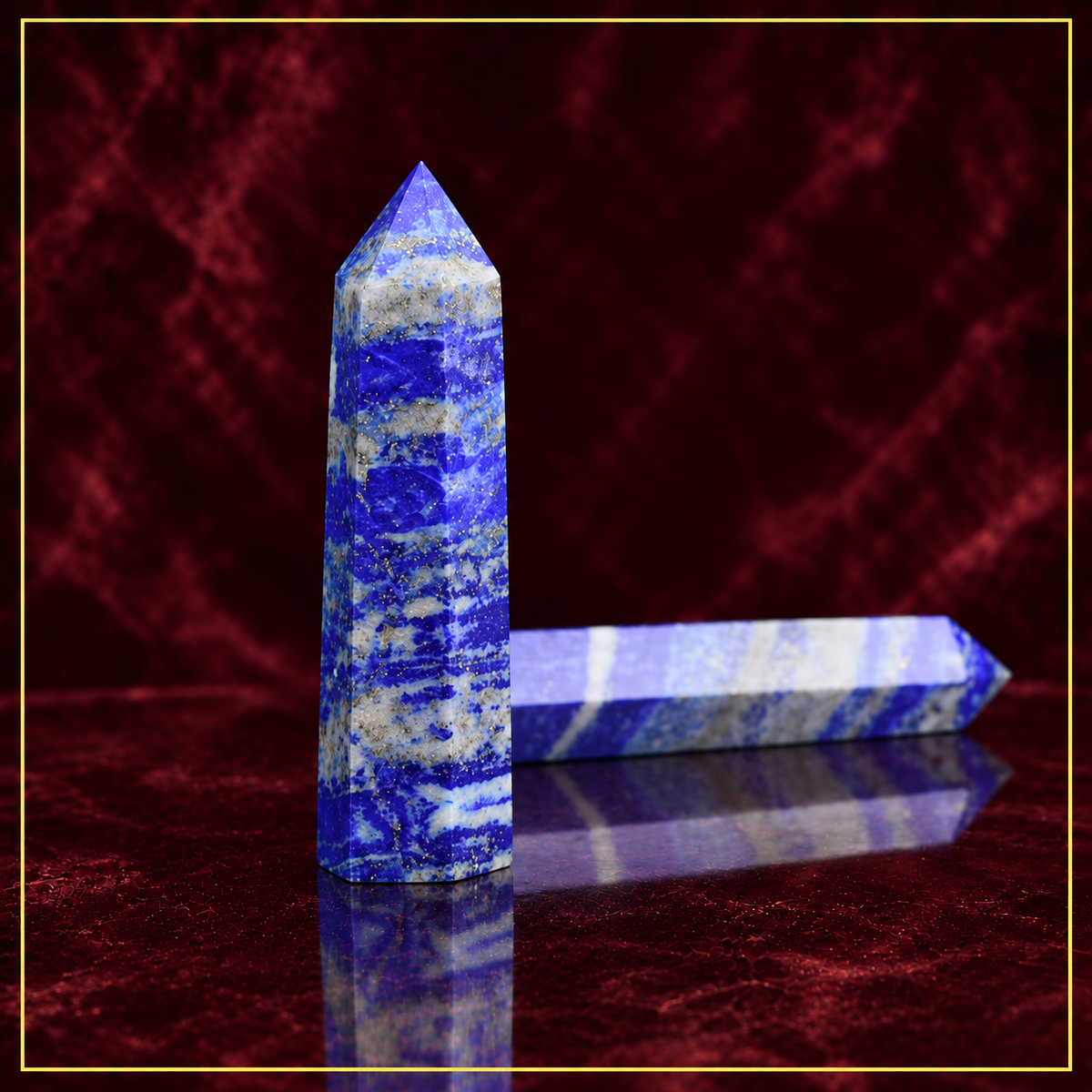 Lapis Lazuli Tower — Wisdom and Energy Amplification