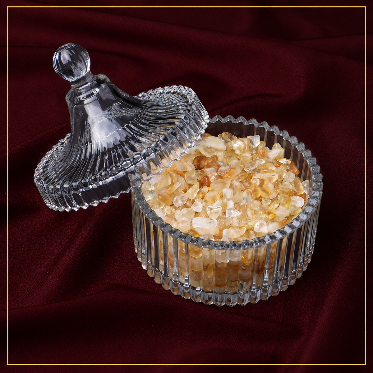Natural Crystal Cleansing Bowl – Tarot Cleansing Tool