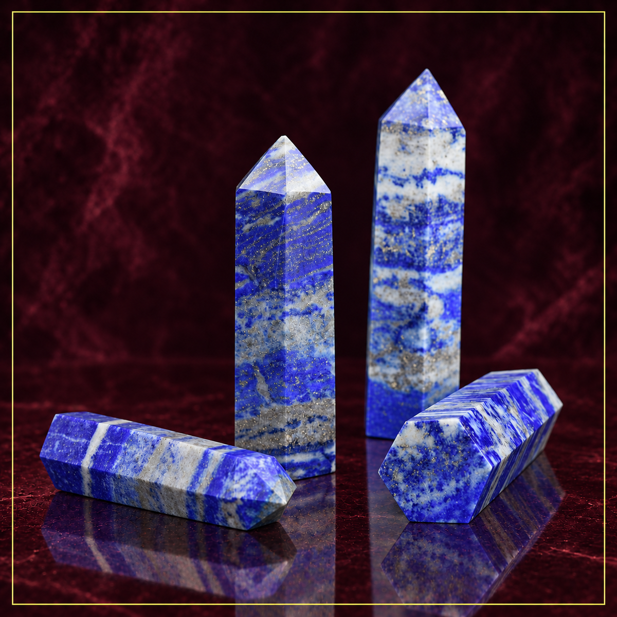Lapis Lazuli Tower — Wisdom and Energy Amplification