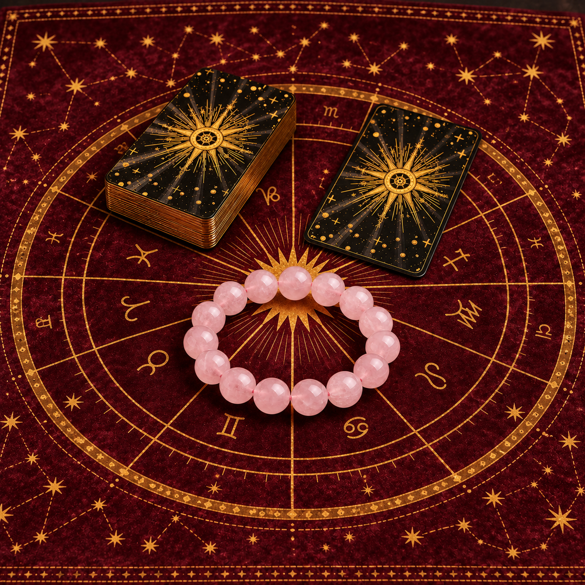 Natural Rose Quartz Bracelet — Love and Self-Compassion