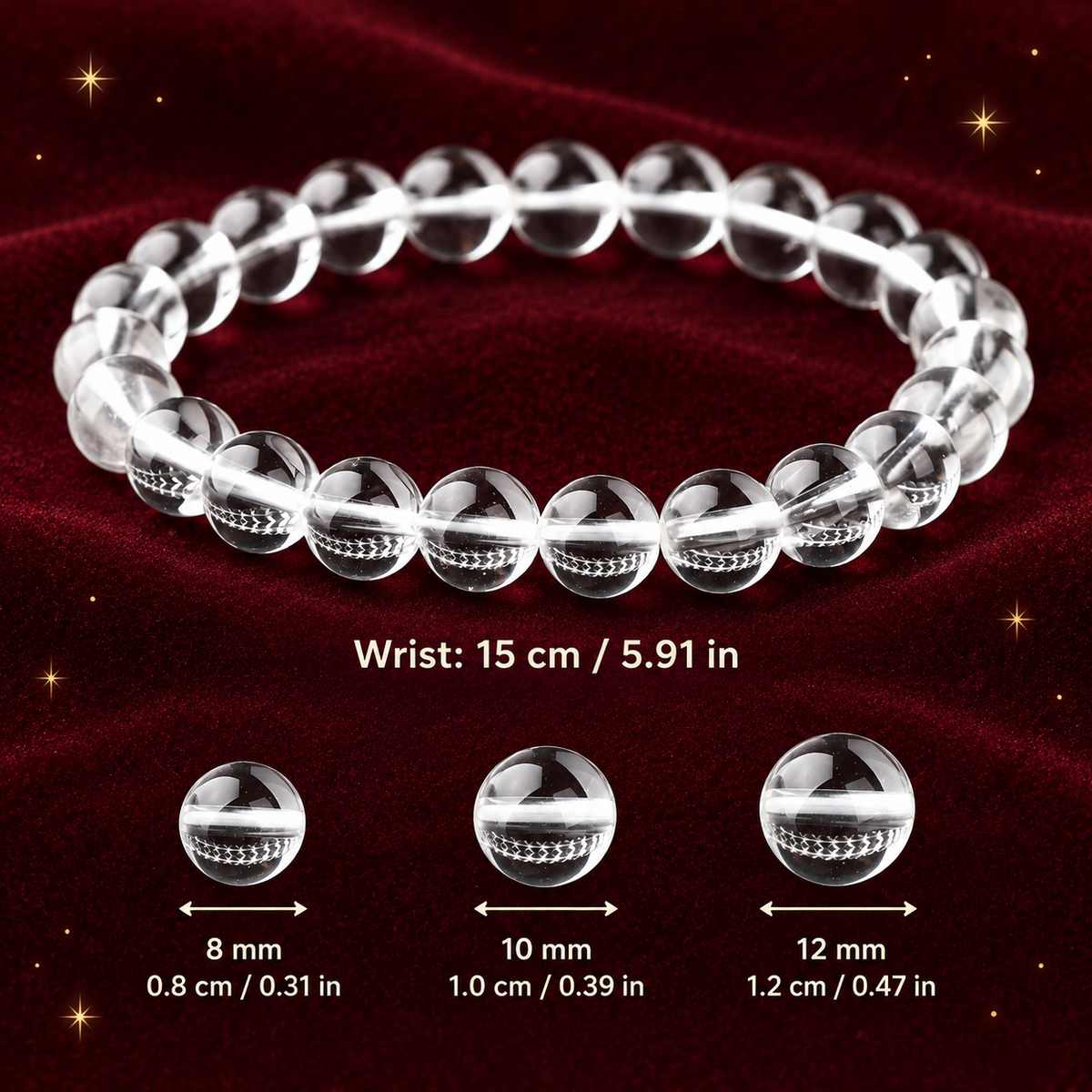 Natural Clear Quartz Bracelet — Clarity and Balance