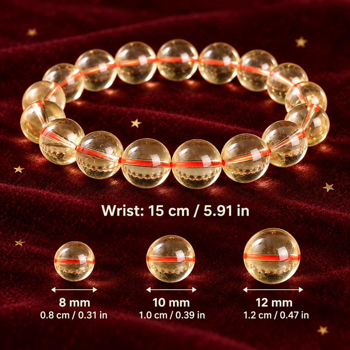 Natural Citrine Bracelet — Abundance and Confidence