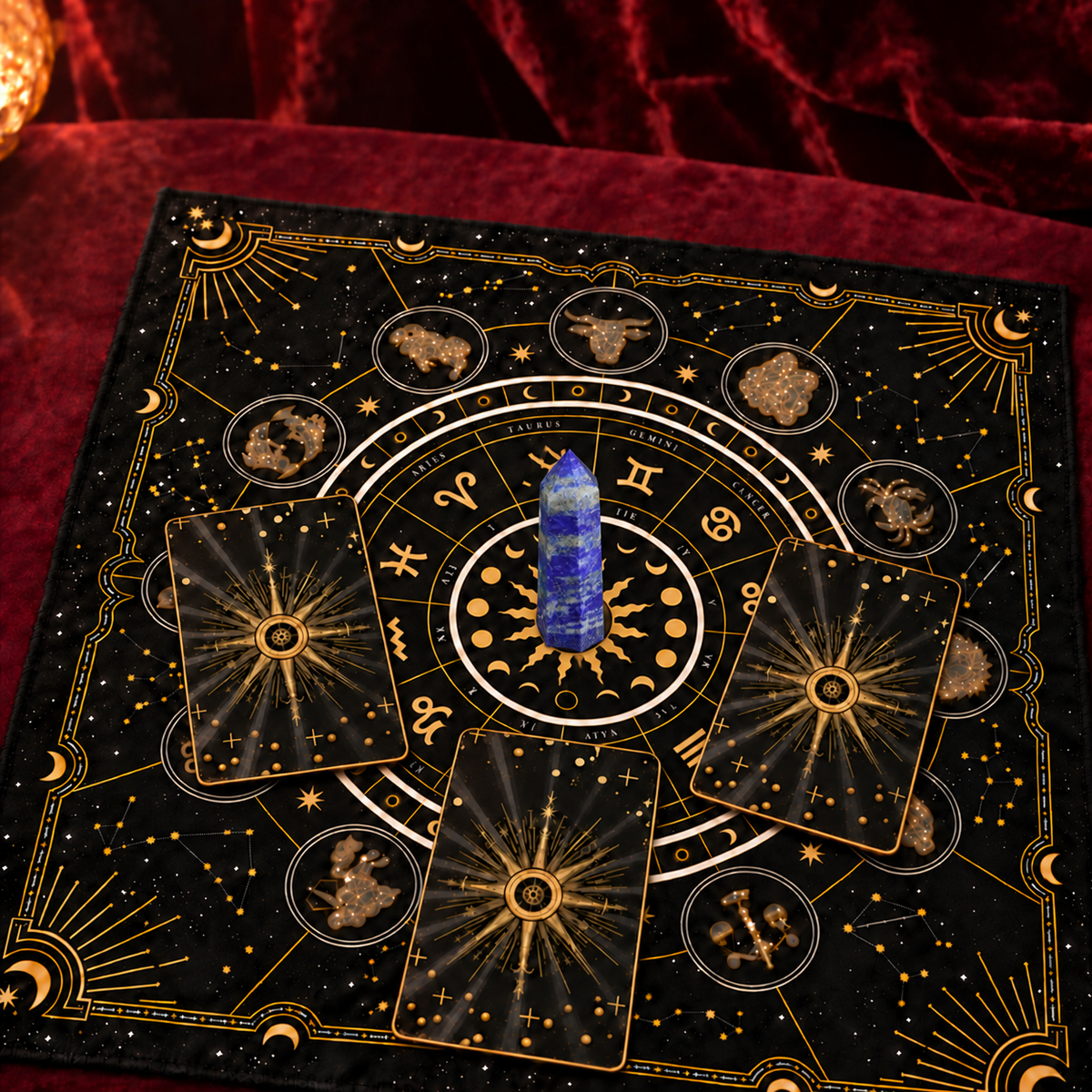 Lapis Lazuli Tower — Wisdom and Energy Amplification